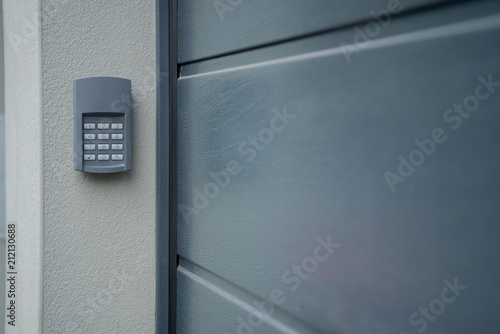 Number Lock at private parking Garage