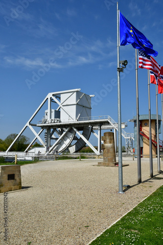 Benouville; France - april 22 2018 : Pegasus bridge photo