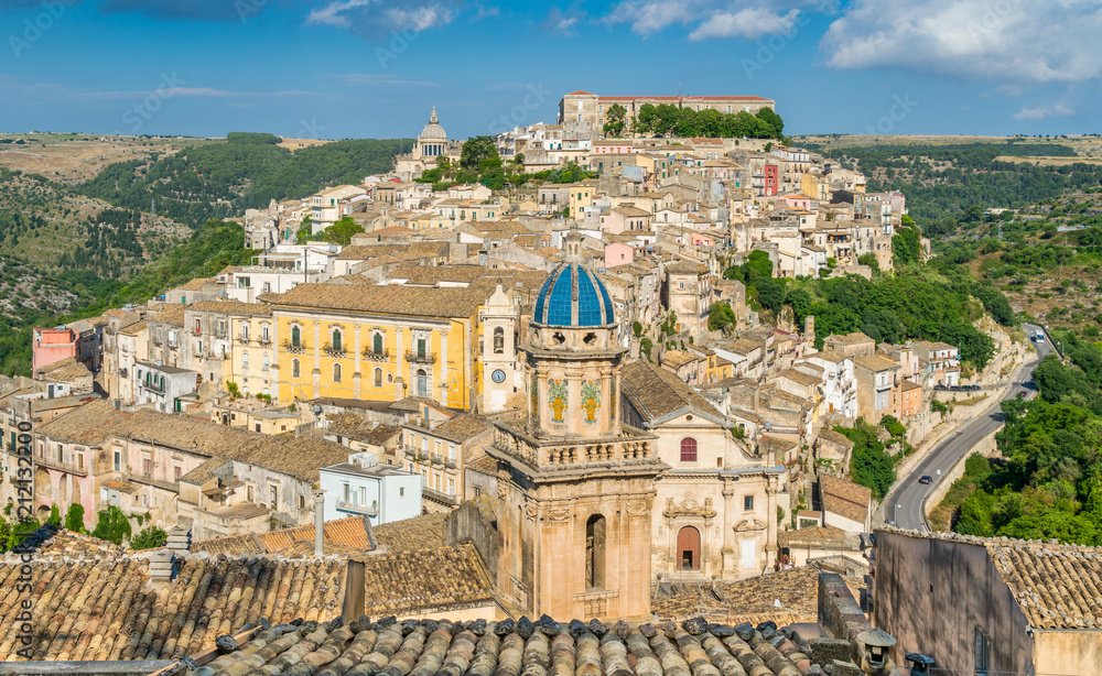 Obraz premium Ragusa, famous baroque town in Sicily, southern Italy.