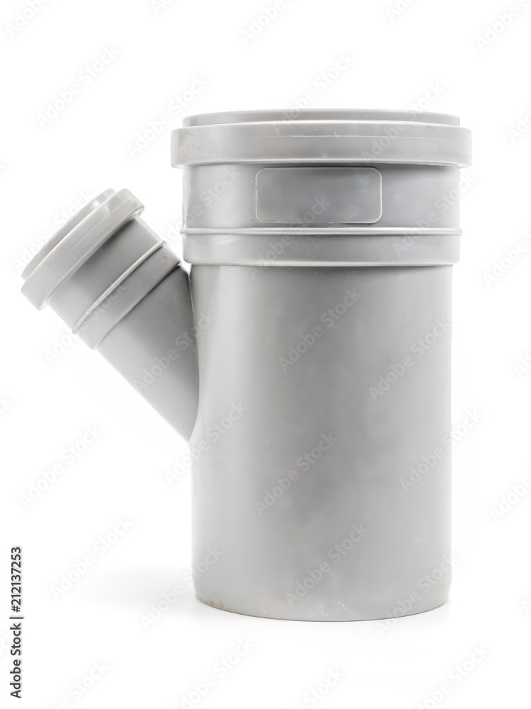 Obraz premium PVC sewage fork reduction