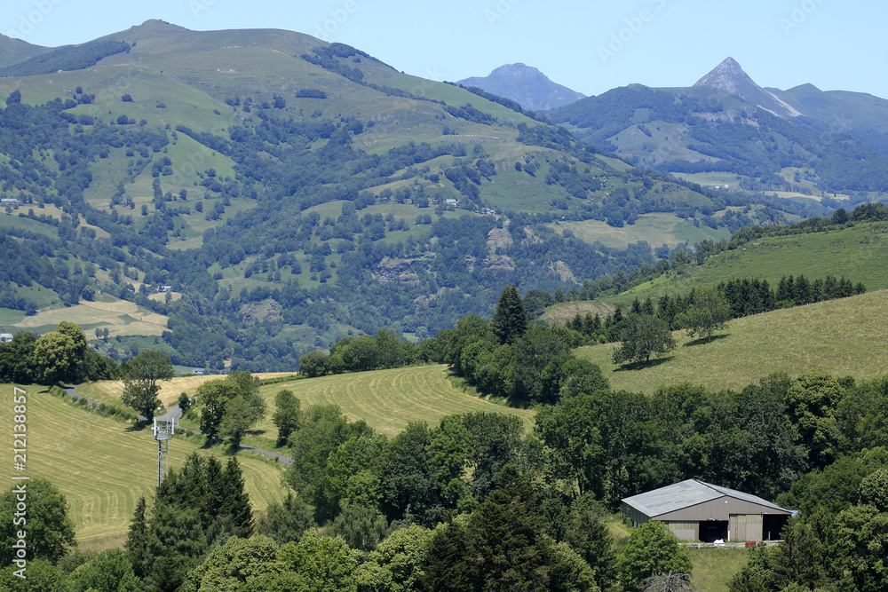 Paysages montagnards des Vosges