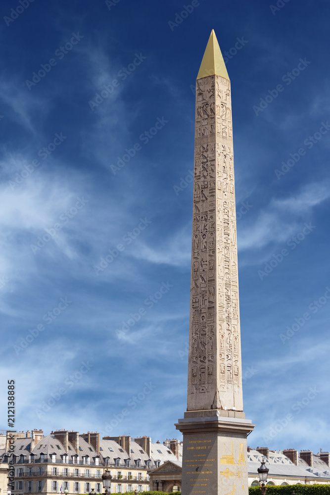 Luxor obelisk in Paris