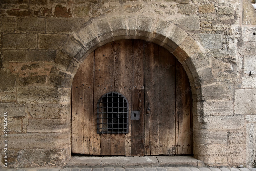 Old cellar door