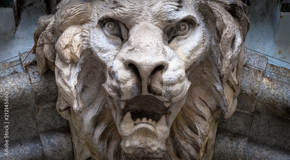 Lion-Shaped Demon head