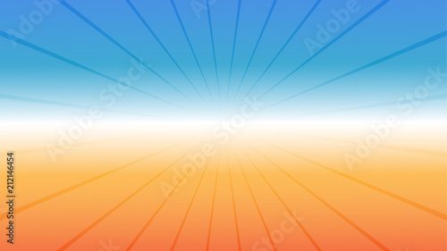 summer background vector illustration