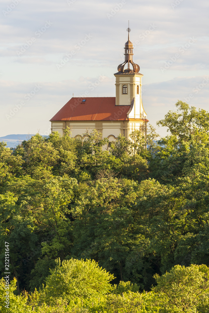 Church in the Czech Republic near Bzenec city.