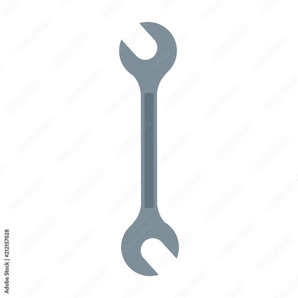 Construction wrench tool vector illustration graphic design Construction wrench tool vector illustration graphic design