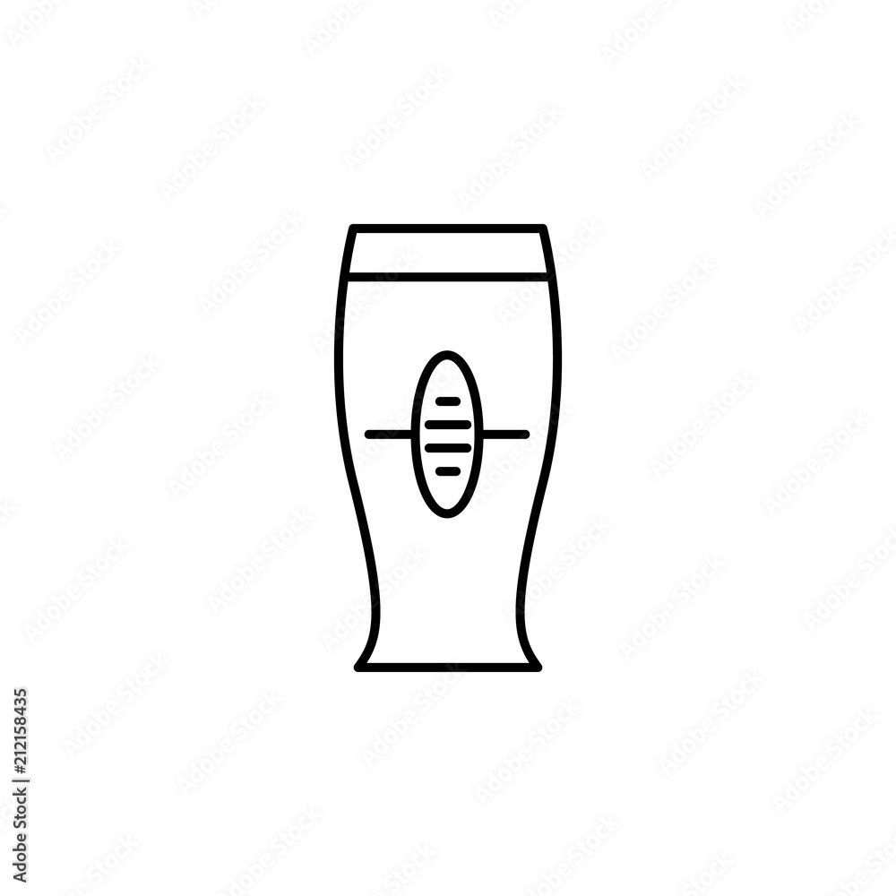 beer glass icon. Element of drinks icon for mobile concept and web apps. Thin line beer glass icon can be used for web and mobile. Premium icon beer glass icon. Element of drinks icon for mobile concept and web apps. Thin line beer glass icon can be used for web and mobile. Premium icon