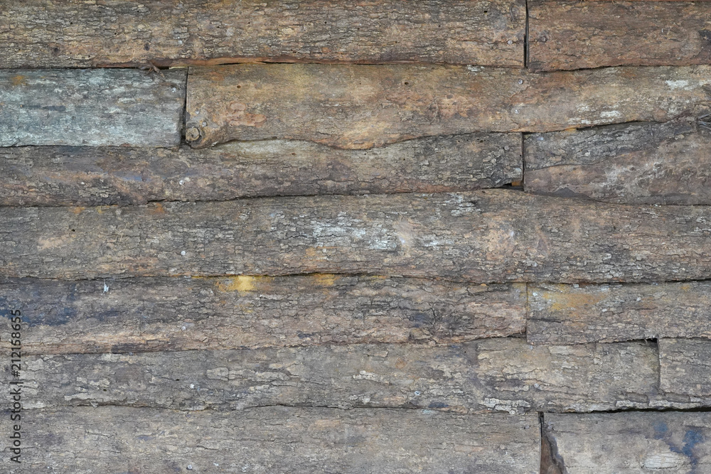 Texture of the wooden wall for background Texture of the wooden wall for background