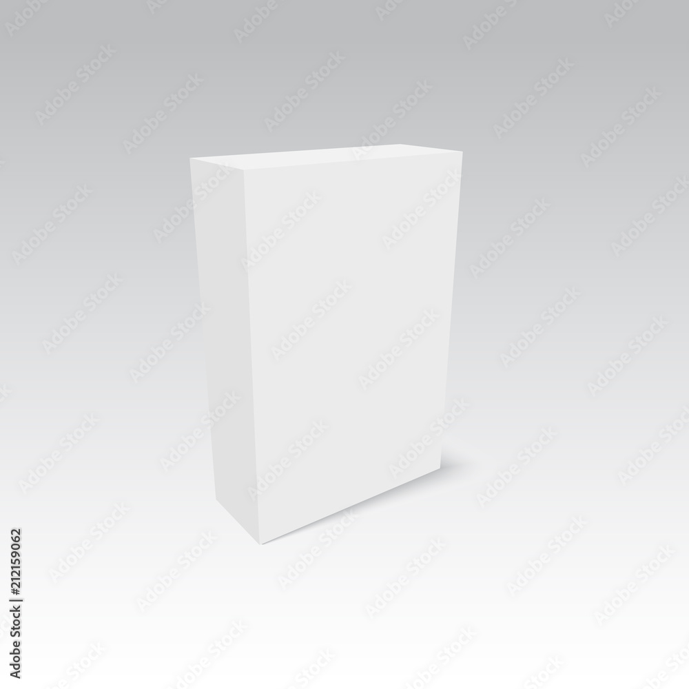 Blank of cardboard box for software, electronic device and other products. Vector. Blank of cardboard box for software, electronic device and other products. Vector.