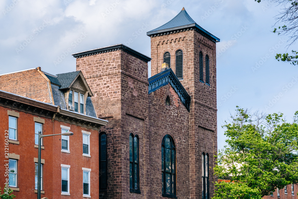 A church in Spring Garden, Philadelphia, Pennsylvania
