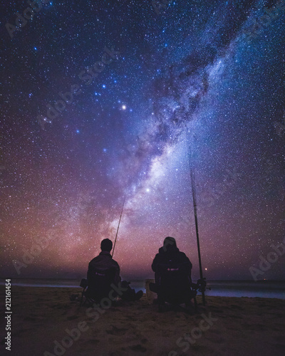 brothers fishing under the stars 
