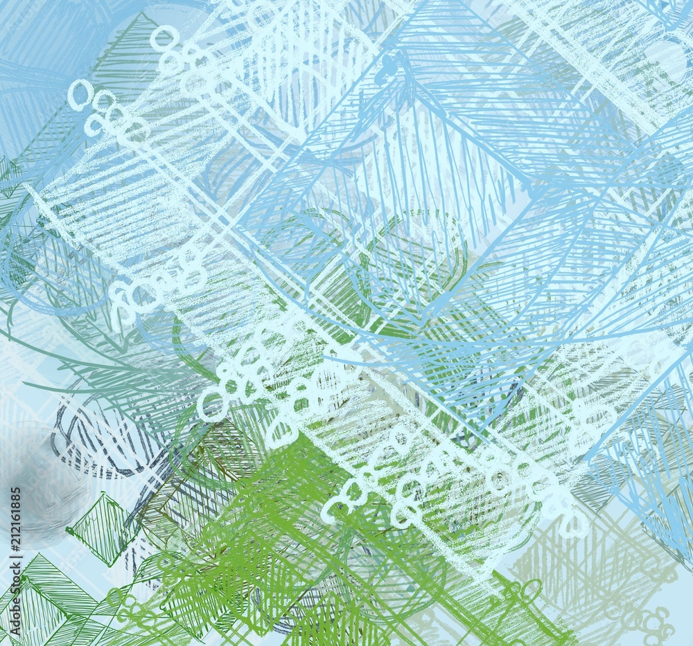 Obraz premium Abstract painting on canvas. Hand made art. Colorful texture. Modern artwork. Strokes of fat paint. Brushstrokes. Contemporary art. Artistic background image.