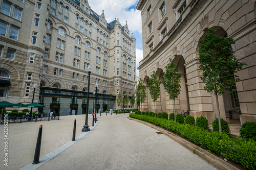 The Old Post Office and Ronald Reagan Building in downtown Washington, DC.