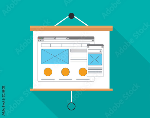 ux user experience presentation board design