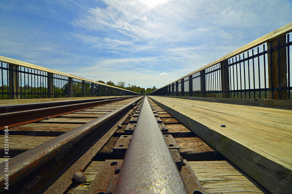 Vintage railway bridge