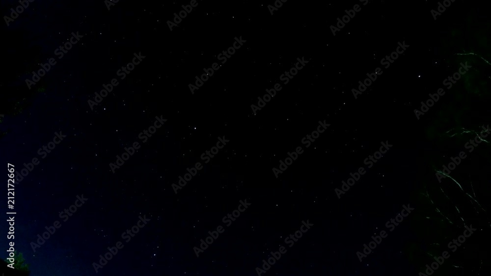 Nighlapse and beautiful night sky in 4K Nighlapse and beautiful night sky in 4K