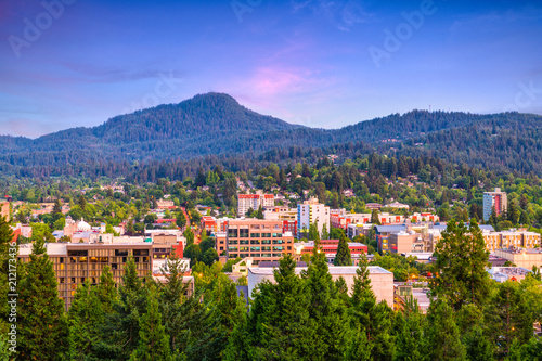 Eugene, Oregon, USA Skyline