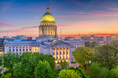 Madison, Wisconsin, USA State Capitol photo