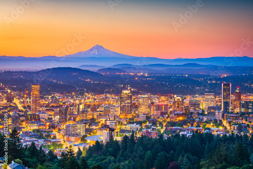 Portland, Oregon, USA Skyline