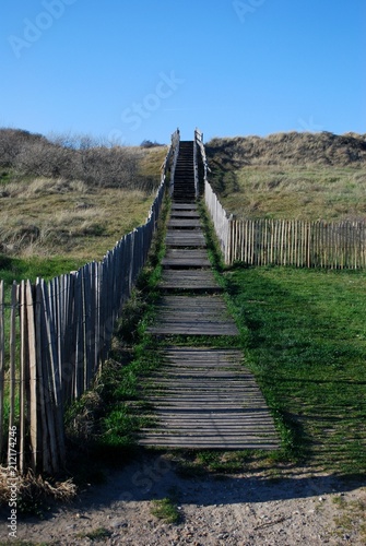 chemin de plage 