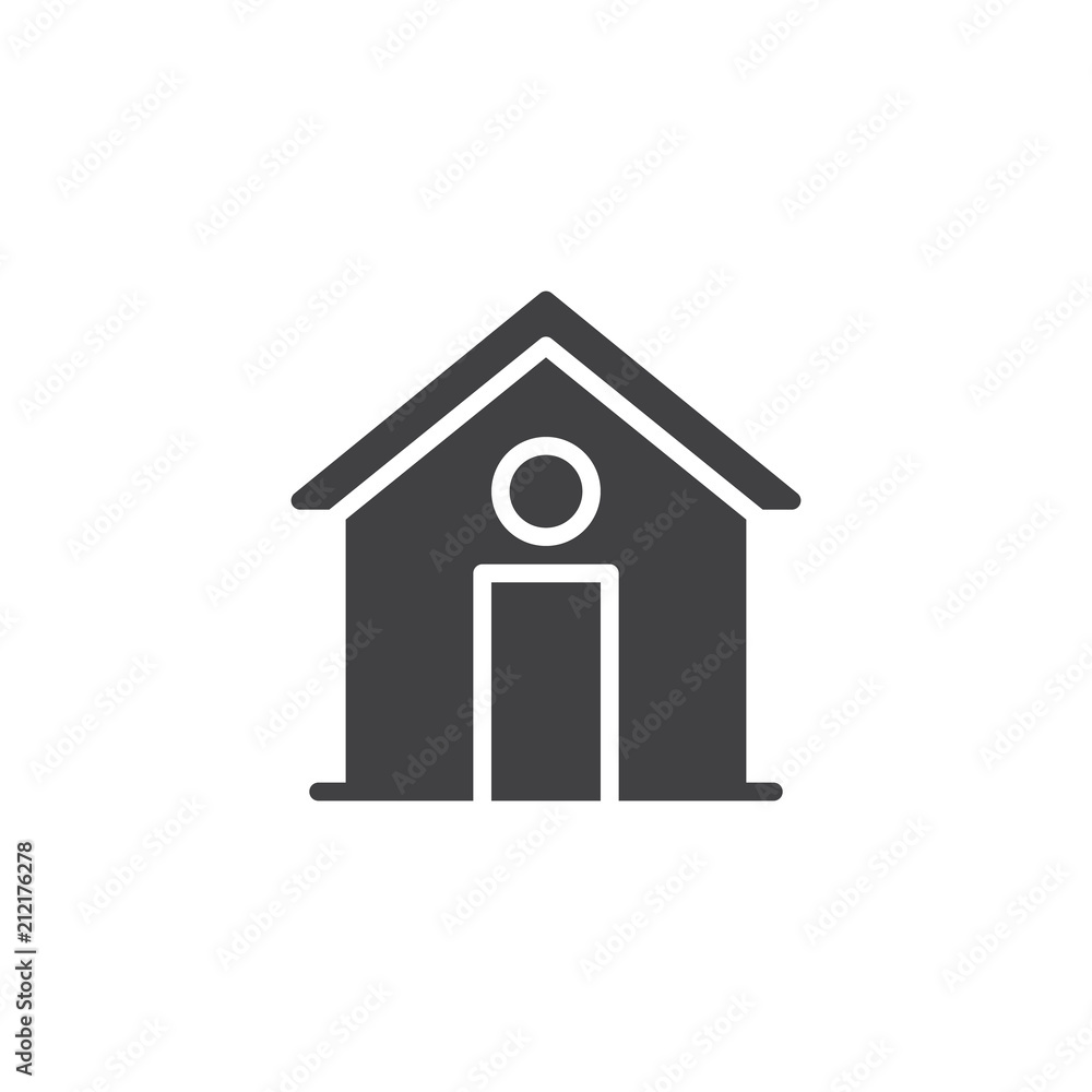 House vector icon. filled flat sign for mobile concept and web design. Home simple solid icon. Symbol, logo illustration. Pixel perfect vector graphics House vector icon. filled flat sign for mobile concept and web design. Home simple solid icon. Symbol, logo illustration. Pixel perfect vector graphics