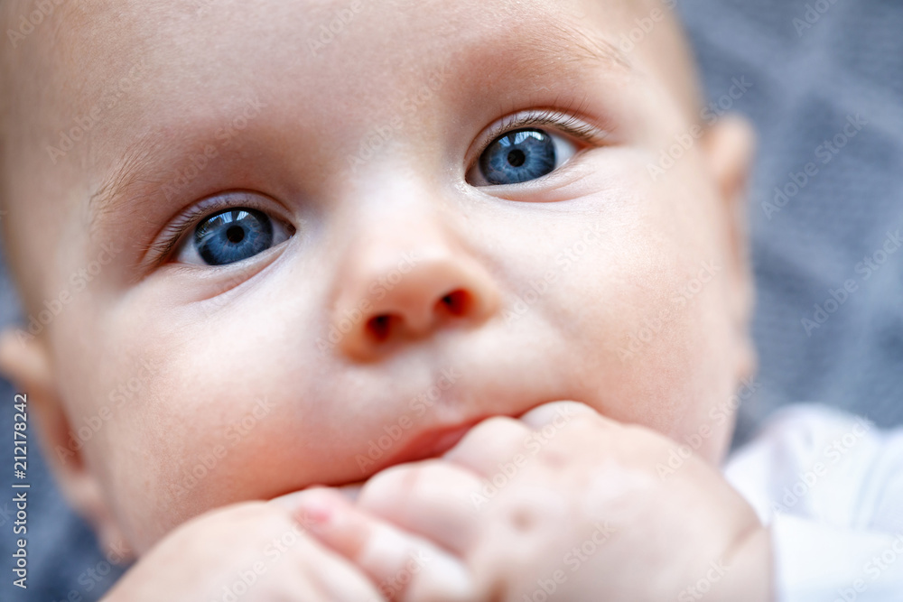Close up of beautiful baby boy Close up of beautiful baby boy