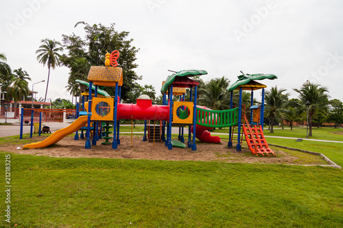 Colorful playground