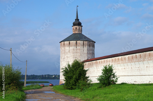KIRILLOV, RUSSIA - August, 2017: Kirillo-Belozersky monastery near City Kirillov, Vologda region, Russia