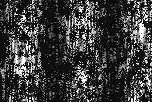 Halftone pattern with grung...
