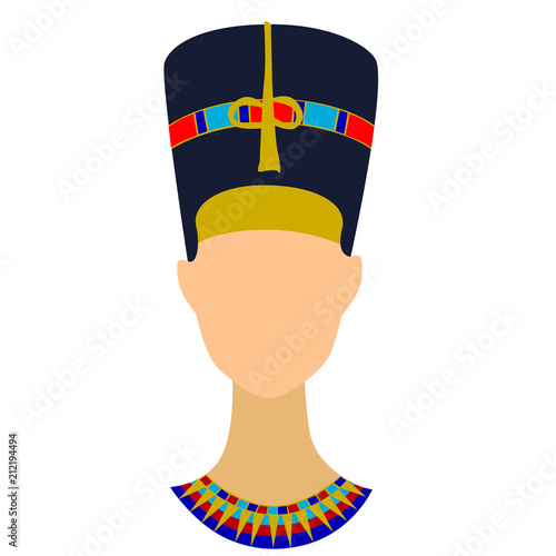  vector clipart queen Egyptian Cleopatra