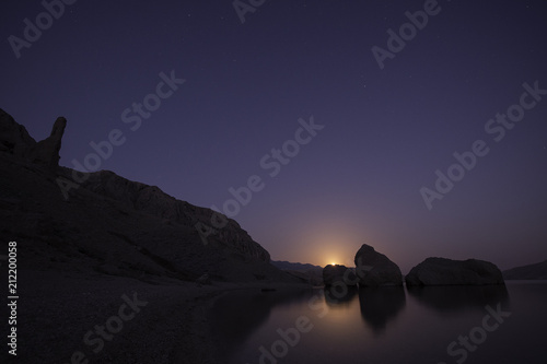 The moon