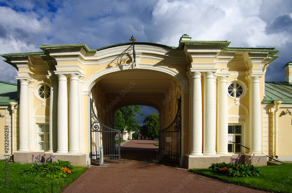 Obraz premium Oranienbaum Palace and Park Ensemble in Lomonosov, Russia