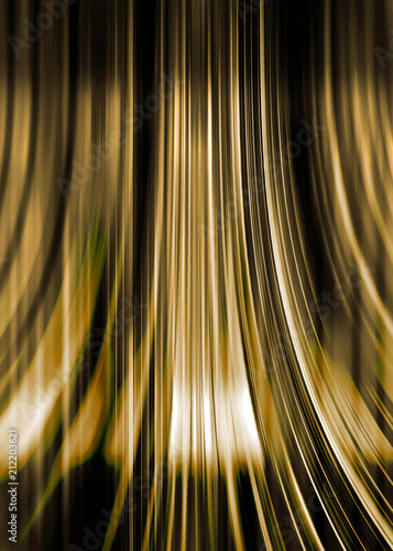Gold and black flowing background