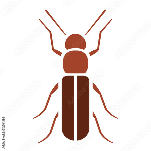 Grain beetle icon