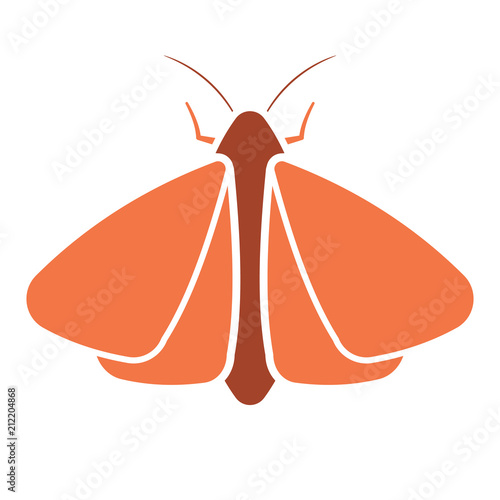 Fabric moth icon