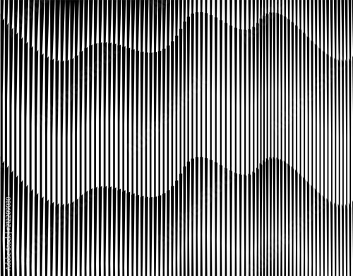 monochrome stripe waving line background pattern