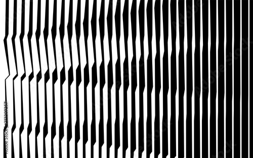 monochrome stripe waving line background pattern