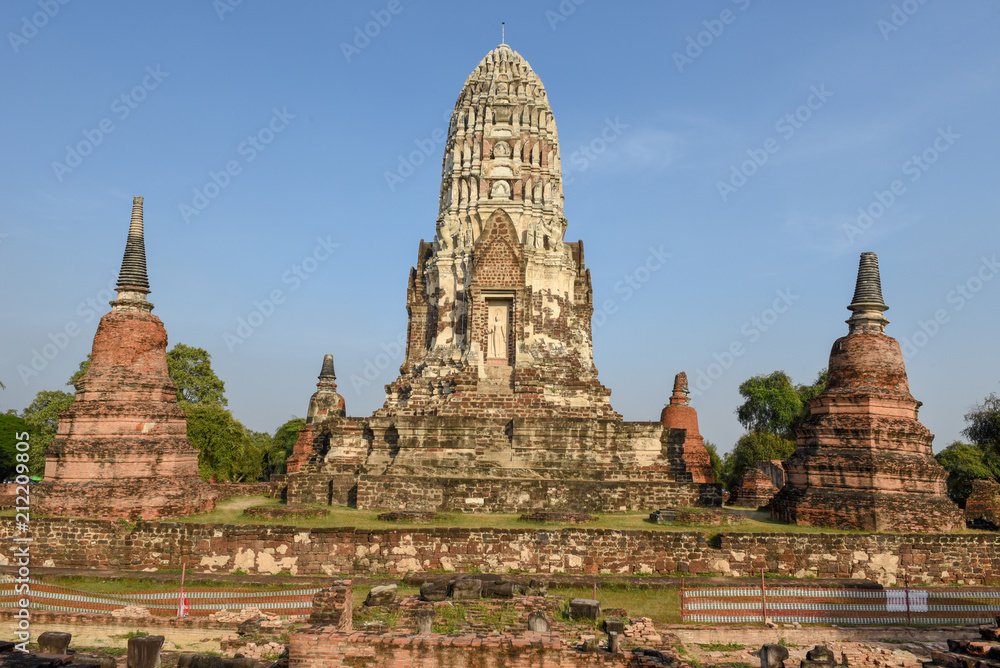 Temple of Ayutthaya historical park, Thailand Temple of Ayutthaya historical park, Thailand