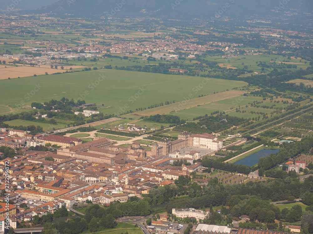 Aerial view of Venaria