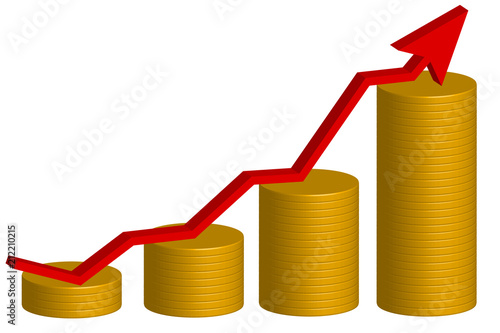 Beneficios en dinero de una empresa.