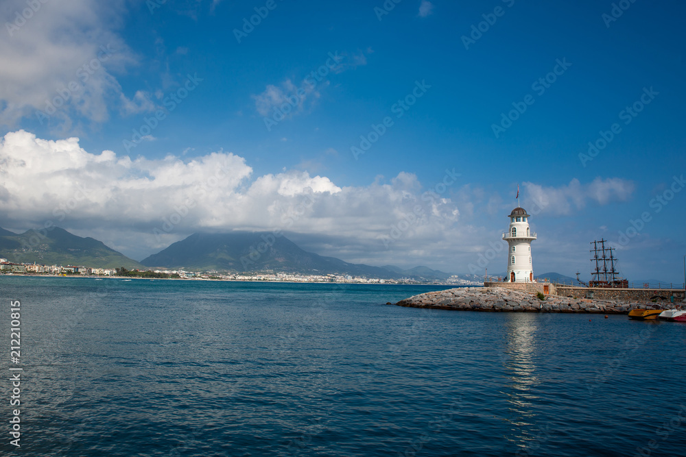 lighthouse in Turkey lighthouse in Turkey