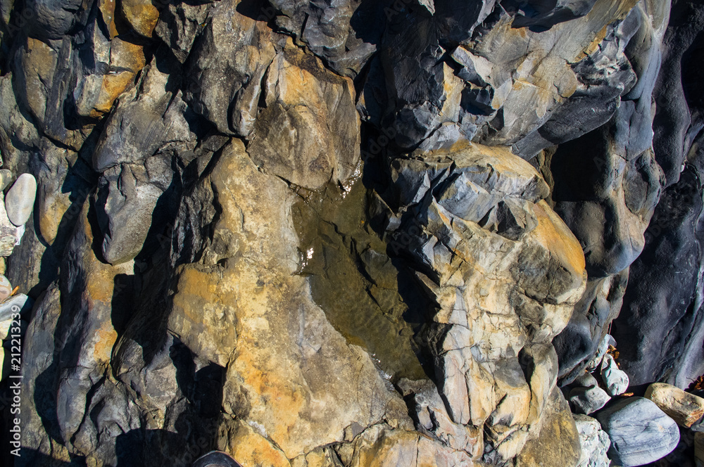 Fototapeta premium rocks and stones of the sea coast