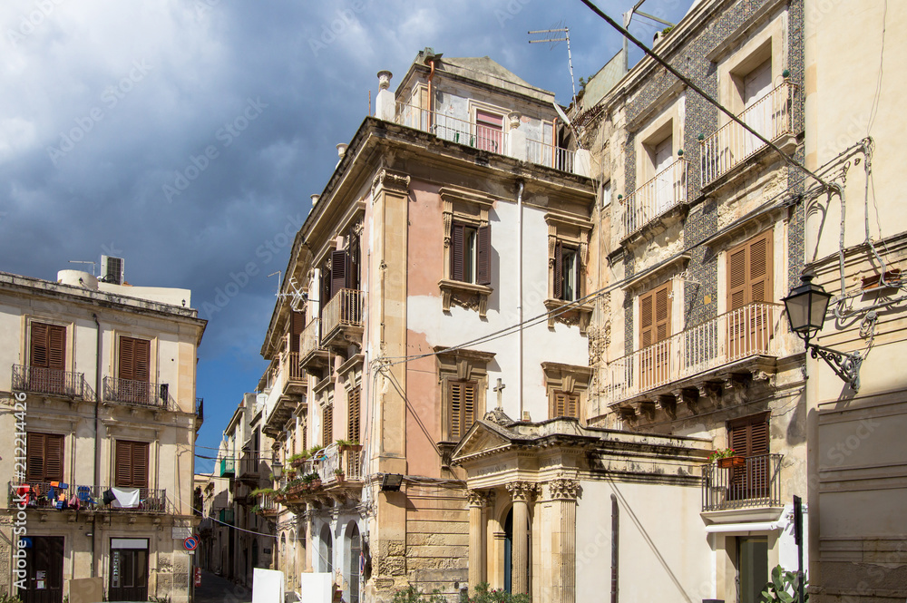 Ortigia Alley, Syracuse, Sicily, Italy