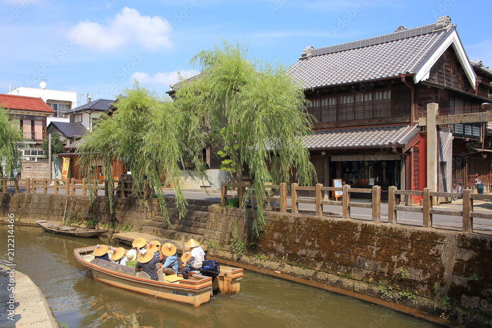 Obraz premium 千葉・佐原の古い町並み