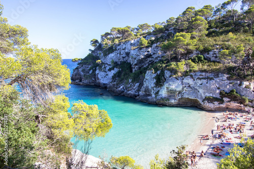 Macarelleta beach, Menorca, Spain photo