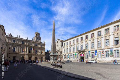 Obelisk in Arles, France
