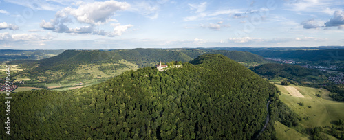 Panorama Burg Teck photo