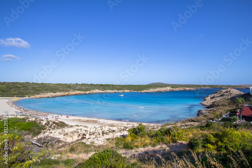 Fototapeta Naklejka Na Ścianę i Meble -  Son Parc beach in Menorca, Spain