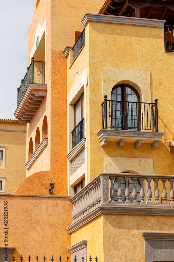 Obraz premium Traditional canarian architecture, Tenerife, Spain.